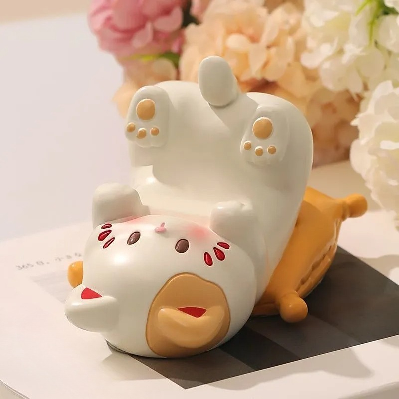 Home Office Call Center - Cat Mobile Phone Stand Office Desk