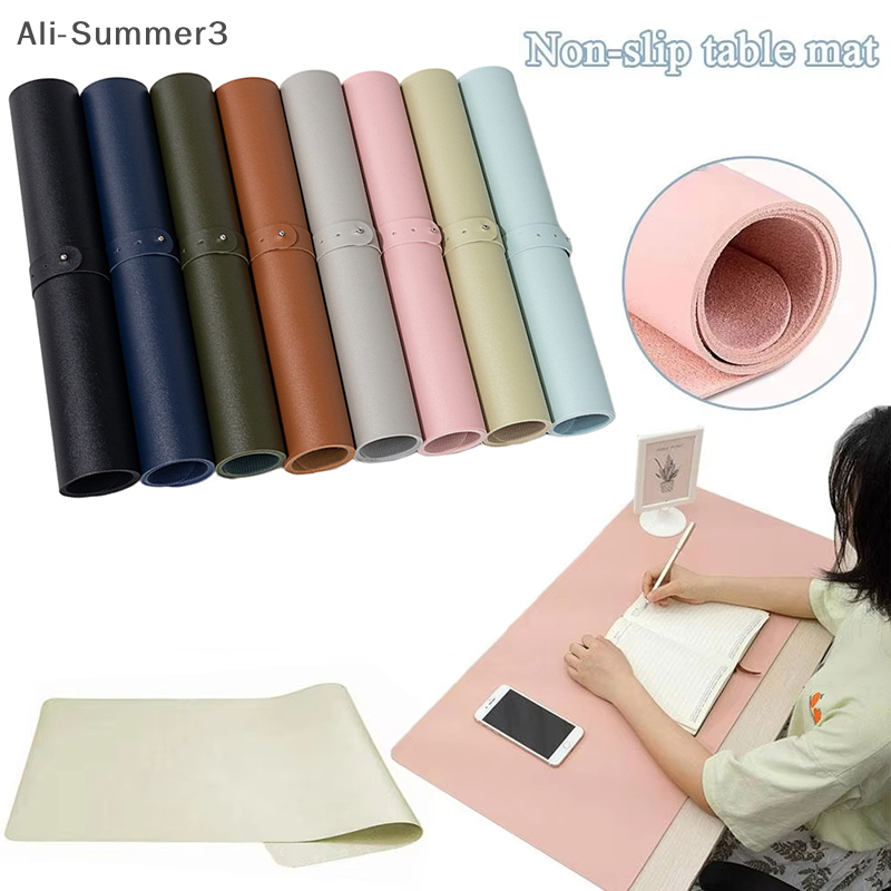 Desk Mat Leather - Foldable Nail Art Table Mat PU