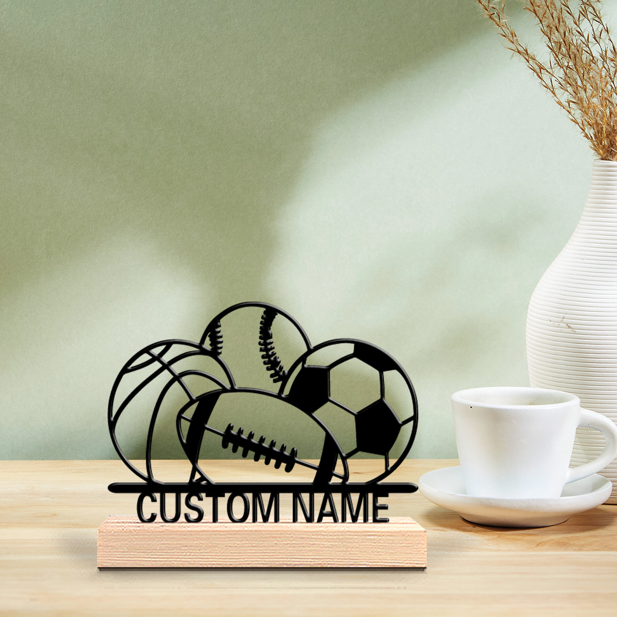 Home Office Living Room - 1pc Cartoon Personalized Custom ball Botanical