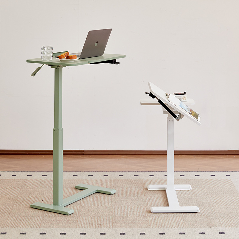 Home Office Work Table - Height Adjustment Side Desk Table Adjustable