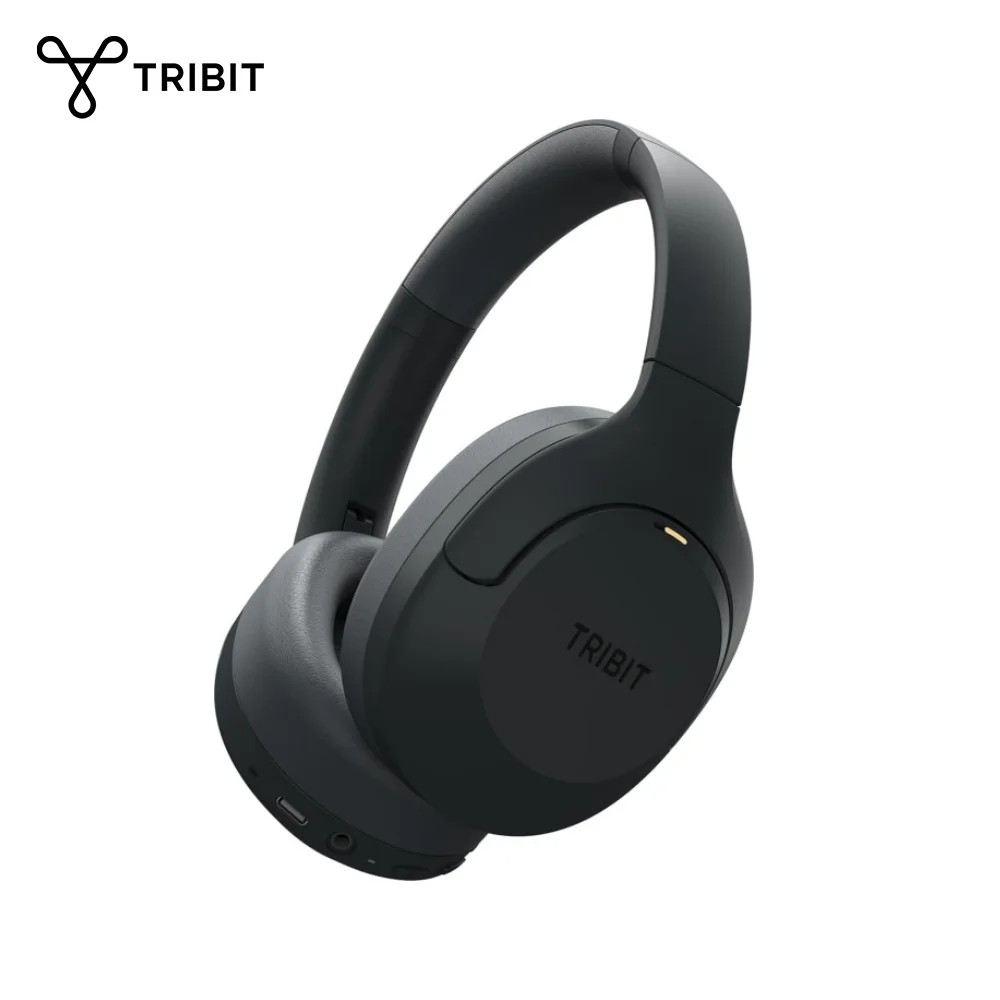 Home Office Call Center - Tribit QuietPlus 81 ANC Headphones, XBass,