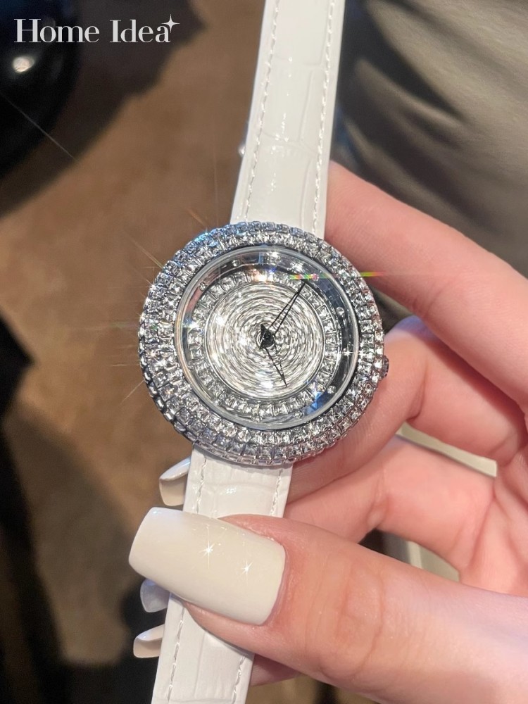 Luxury Diamonds Women Quartz W - Home Office Design Ideas avaliação e preço