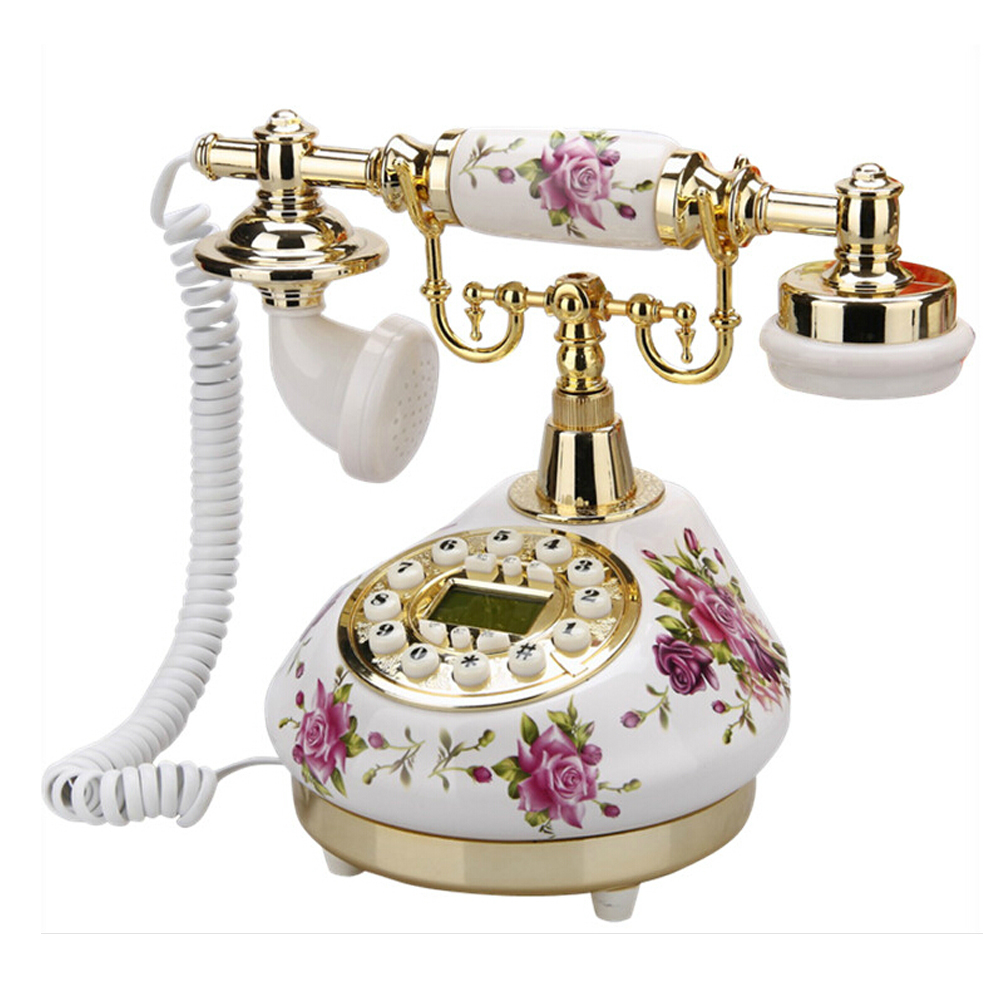 Corded Telephone Retro Landlin - Home Office Call Center avaliação e preço
