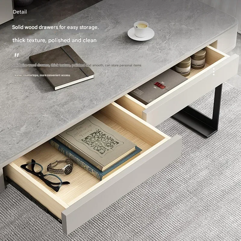 Women Storage Wood Office Desk - Home Office Trabajo avaliação e preço