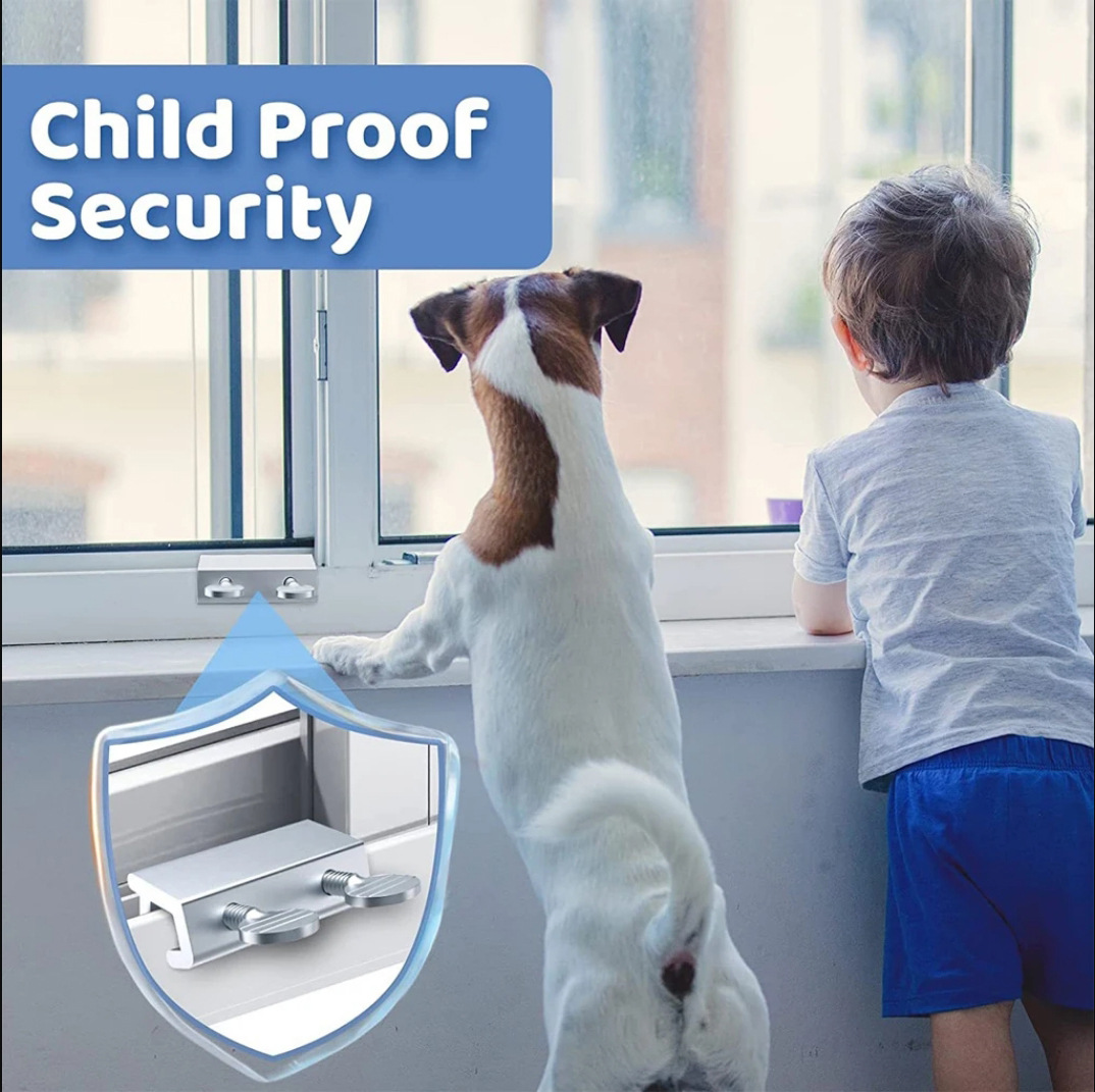 4pcs Adjustable Sliding Window - Home Office Windows avaliação e preço