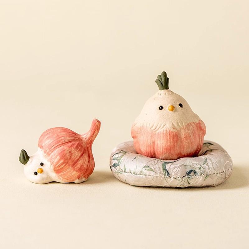 【S】Creative Garlic Bird Tea Pe - Home Office Design Ideas avaliação e preço