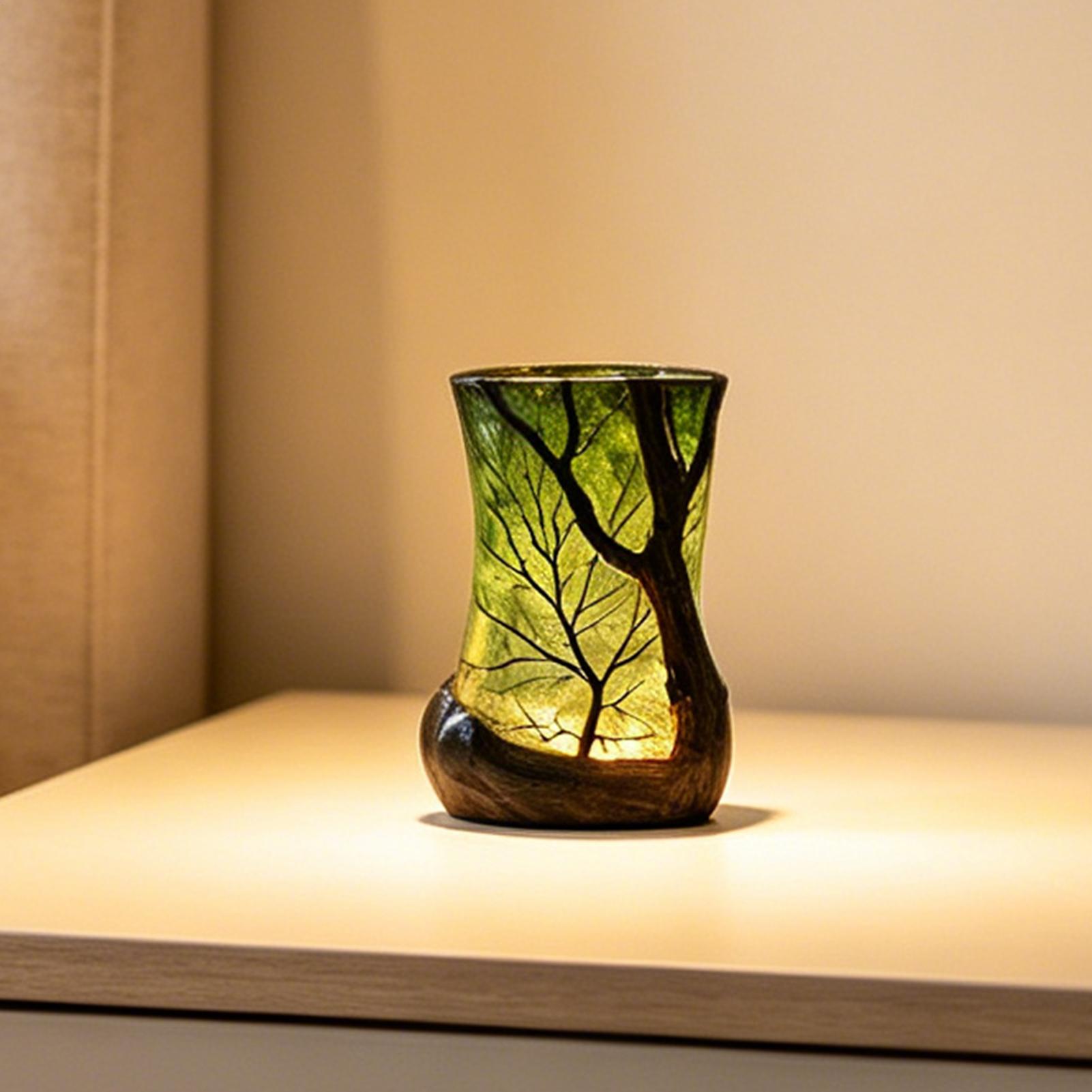 Bedside Table Lamp Forest Nigh - Home Office Work Table avaliação e preço