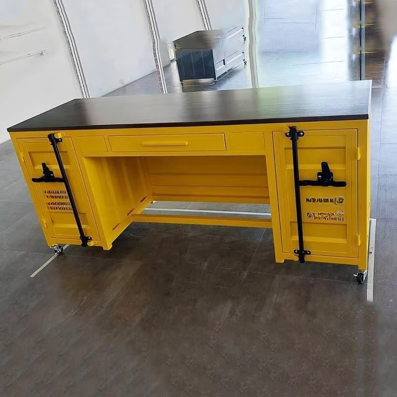 Industrial style computer desk - Home Office Work Table avaliação e preço