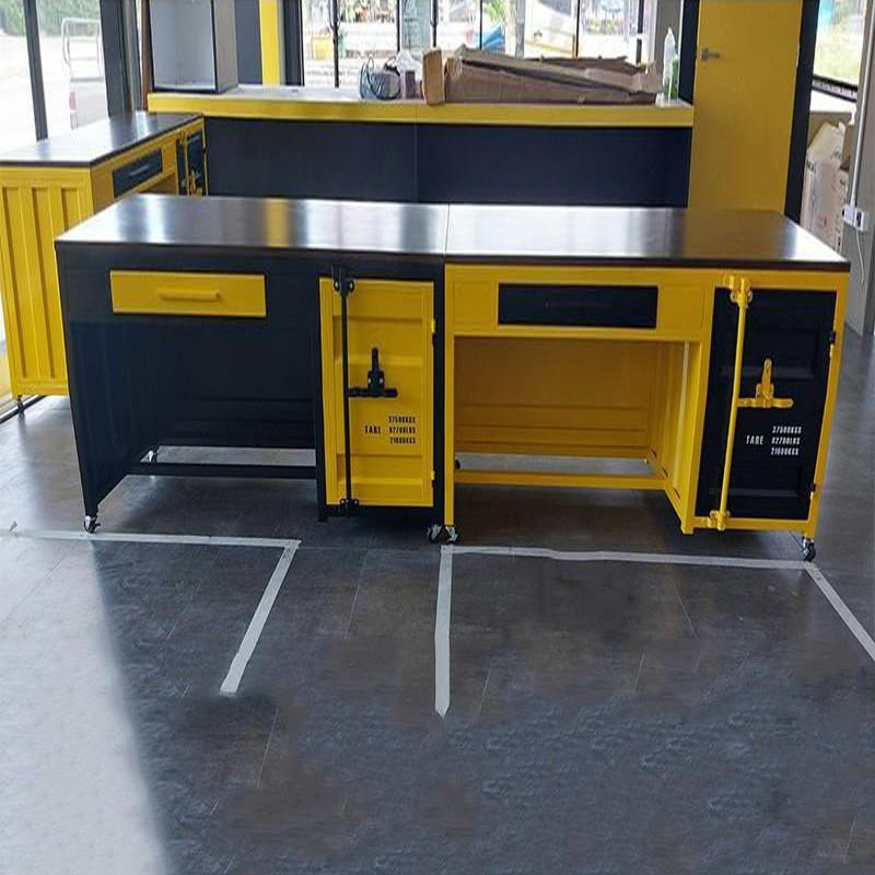 Industrial style computer desk - Home Office Work Table avaliação e preço