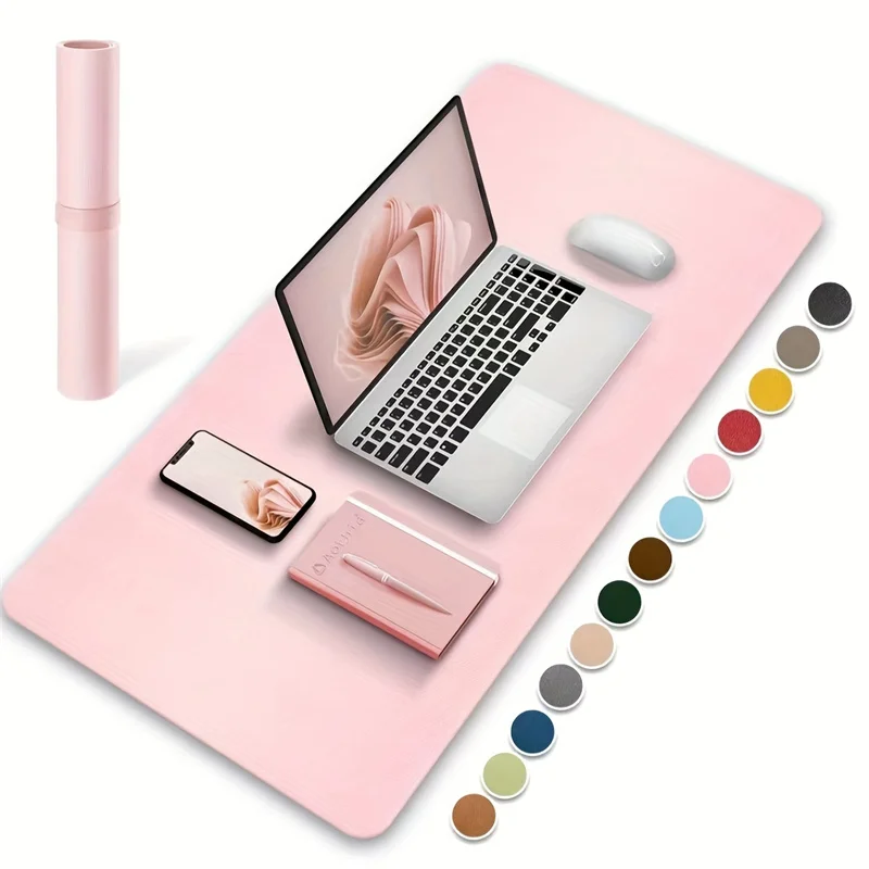 1 Pcs Large Size 600*300mm Off - Desk Mat Leather avaliação e preço