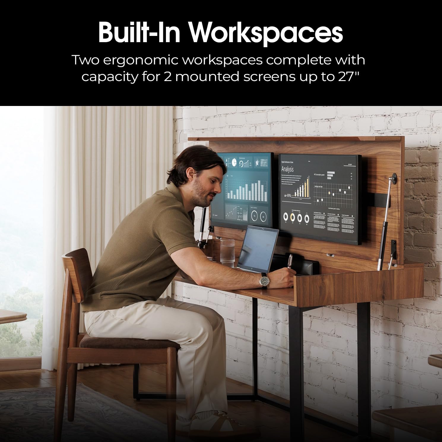 Convertible Desk Modern Home O - Home Office Work Table avaliação e preço