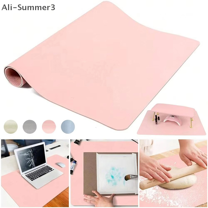 Foldable Nail Art Table Mat PU - Desk Mat Leather avaliação e preço