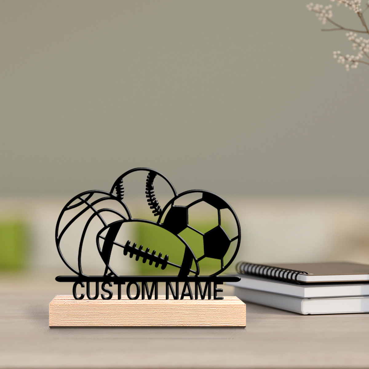 1pc Cartoon Personalized Custo - Home Office Living Room avaliação e preço