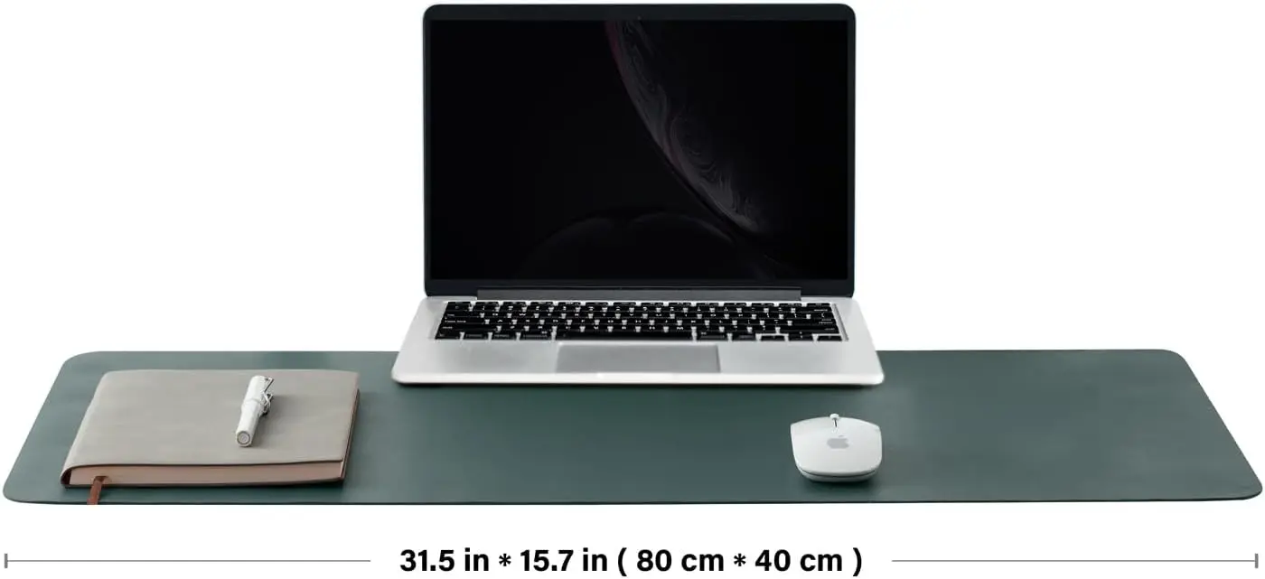 Cork Desk Mat Dual-Sided Desk  - Desk Mat Leather avaliação e preço