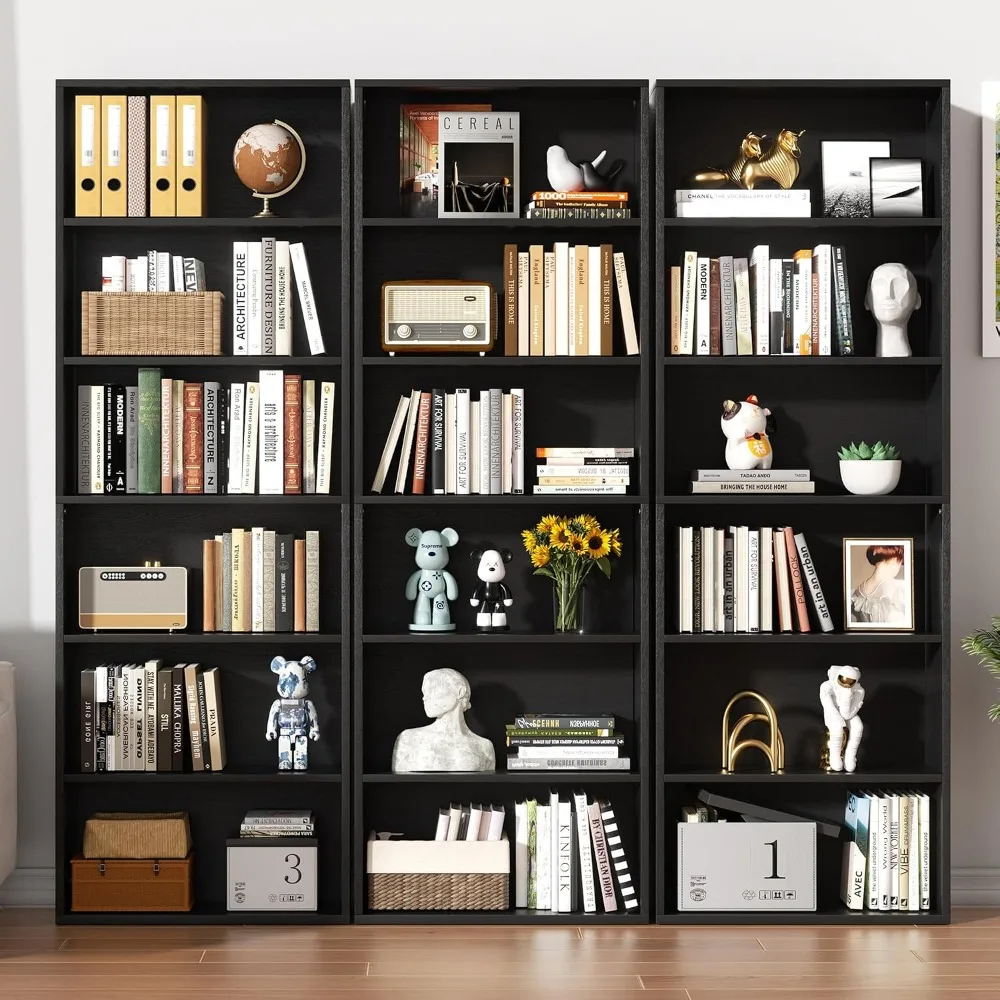 6-Tier Tall Open Bookcase, 70. - Home Office Living Room avaliação e preço