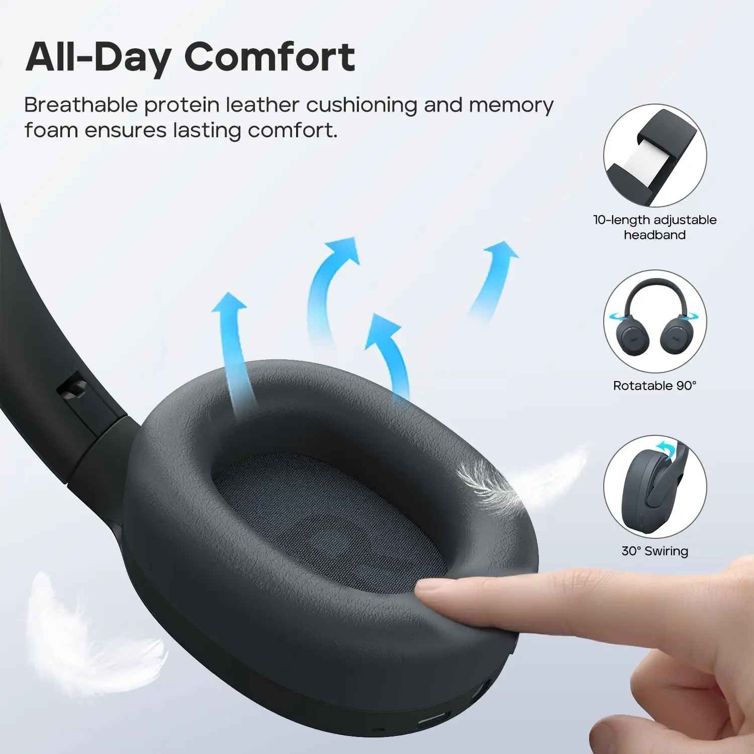 Tribit QuietPlus 81 ANC Headph - Home Office Call Center avaliação e preço