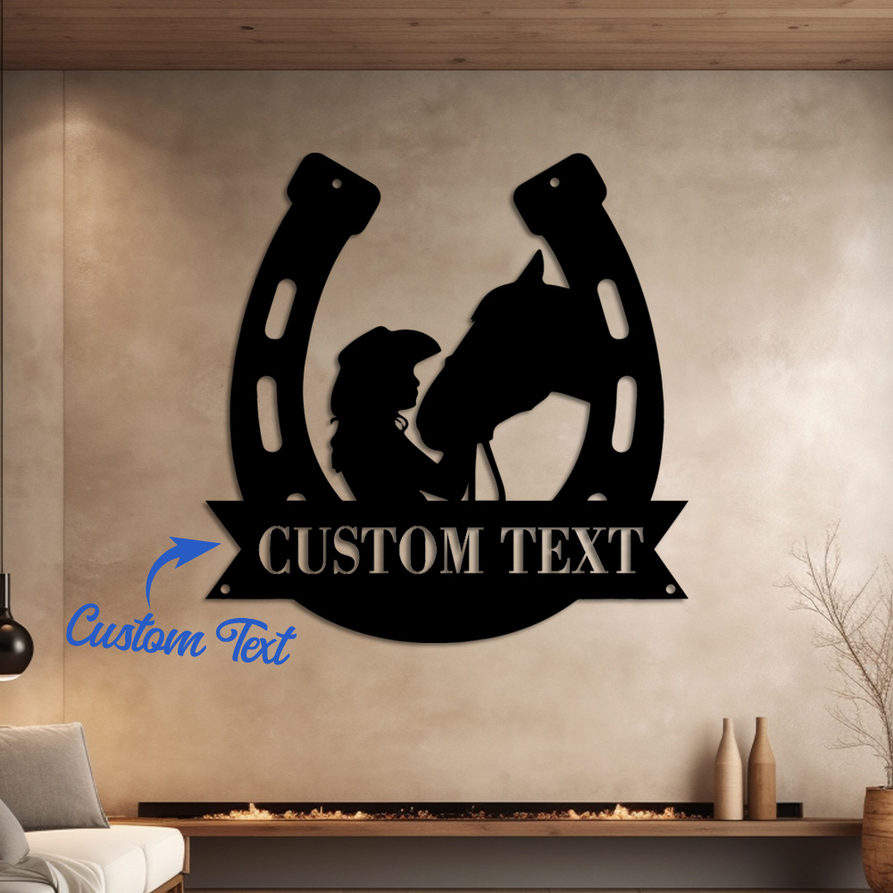 1pc Fashion Customized Horsesh - Home Office Living Room avaliação e preço