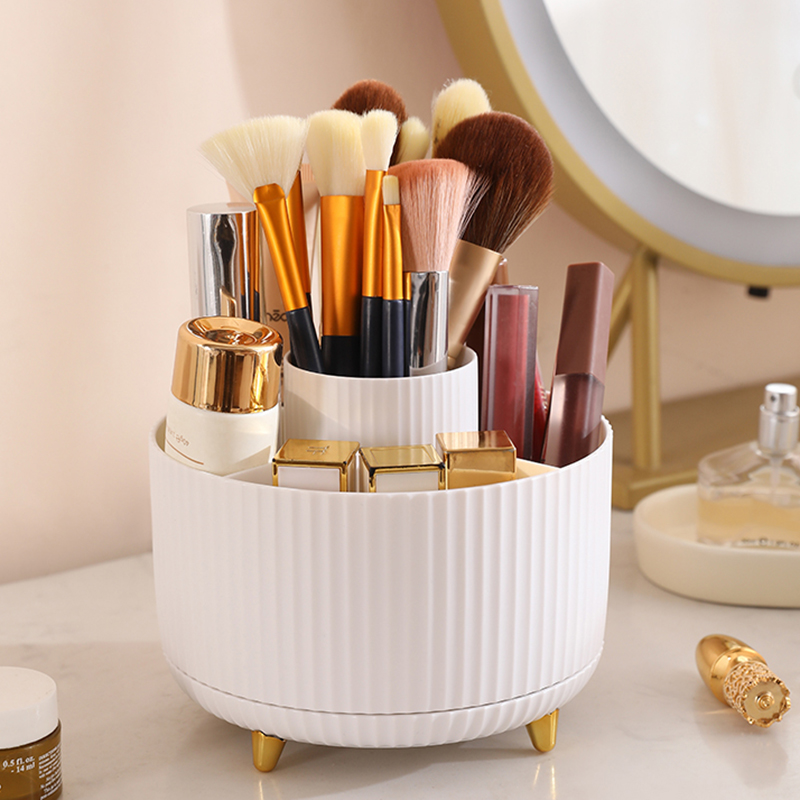 1Pcs 360° Rotating Makeup Brus - Home Office Work Table avaliação e preço