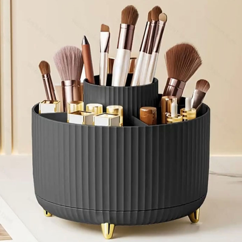 1Pcs 360° Rotating Makeup Brus - Home Office Work Table avaliação e preço