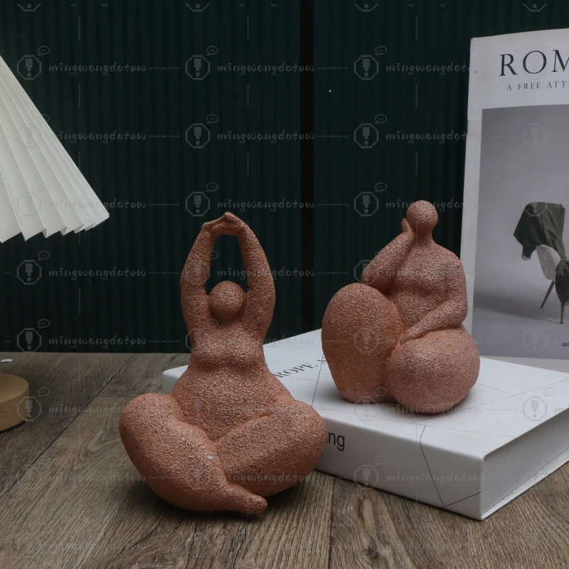 1pc, Sandstone Resin  Chubby W - Home Office Living Room avaliação e preço