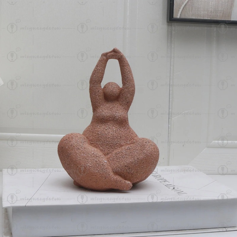 1pc, Sandstone Resin  Chubby W - Home Office Living Room avaliação e preço