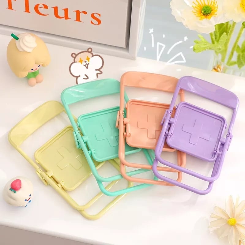 Cute Chair Phone Holder Stand  - Home Office Living Room avaliação e preço