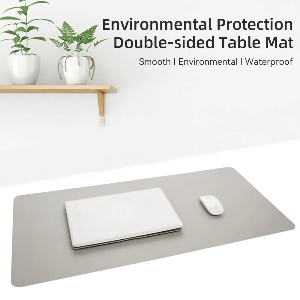 1 Pcs Large Size 600*300mm Off - Desk Mat Leather avaliação e preço