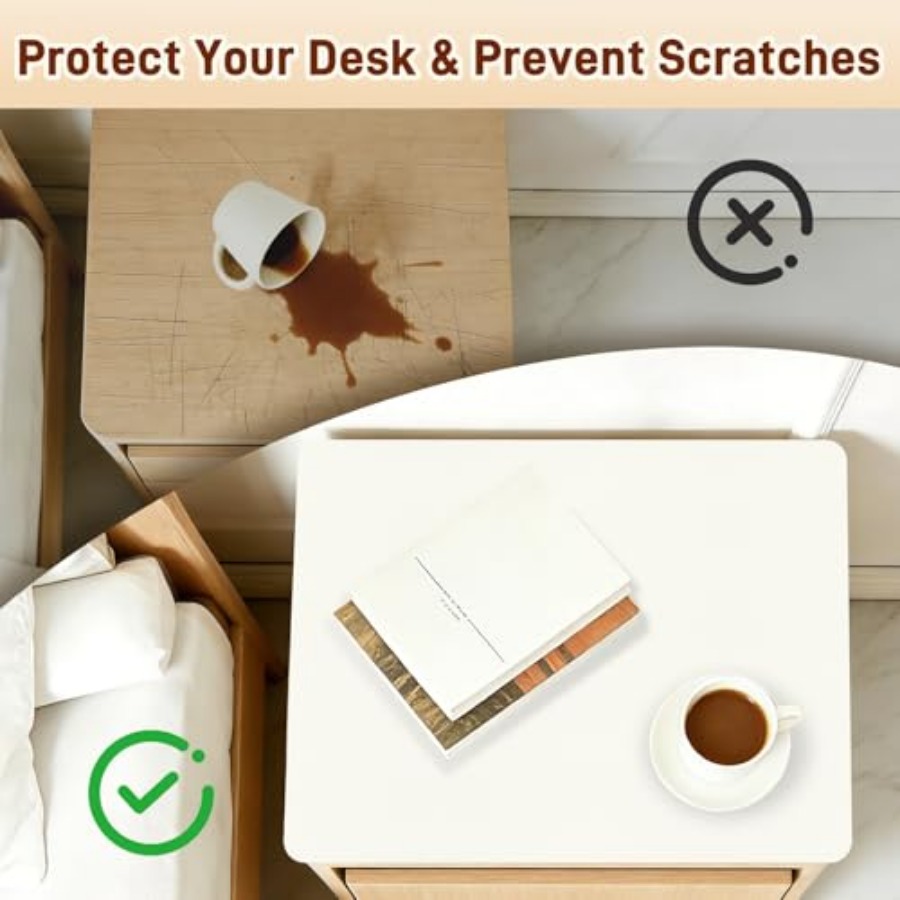 PU Leather Desk Protector/Nigh - Desk Mat Leather avaliação e preço