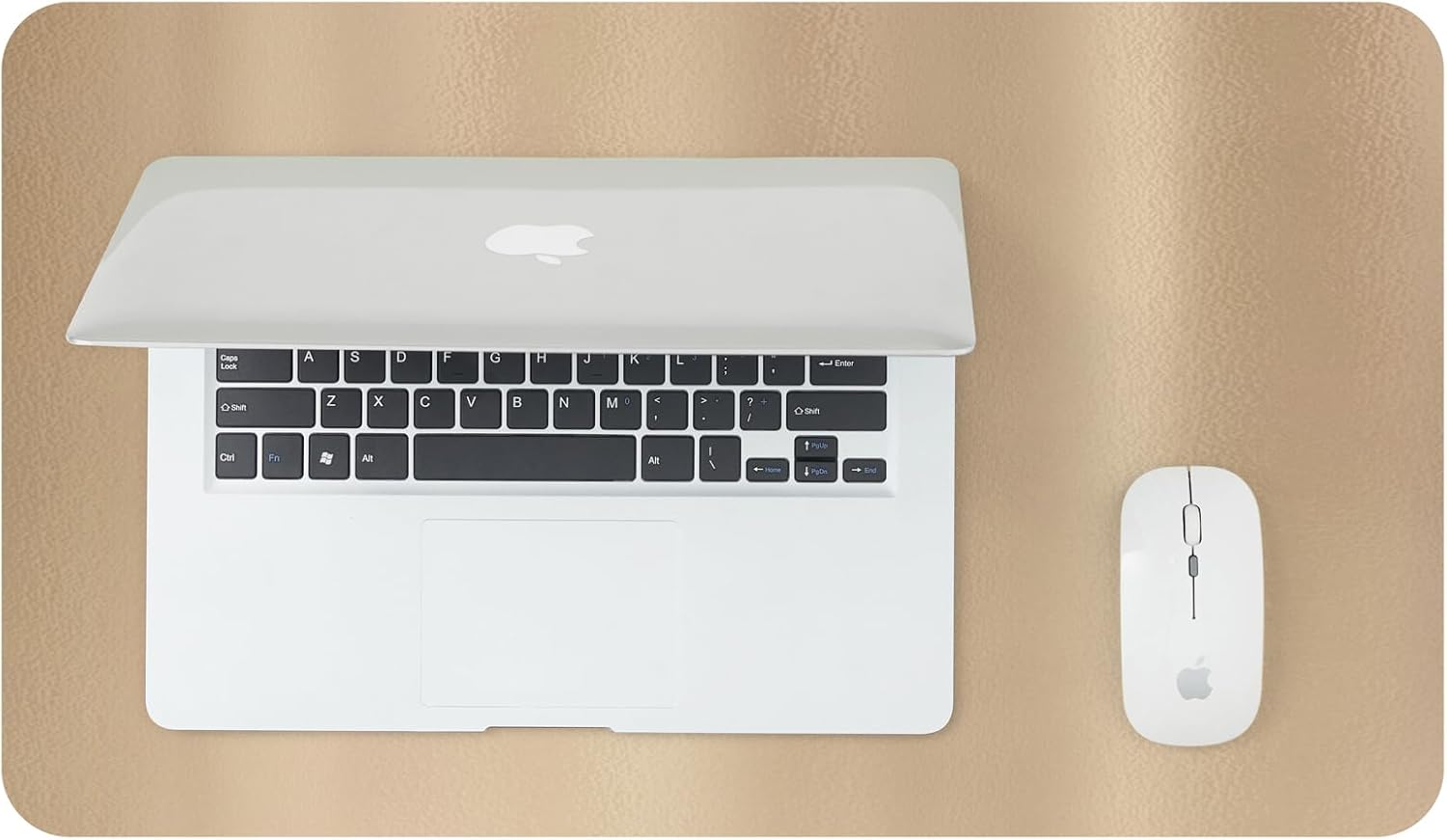 PU Leather Desk Mat Non-Slip f - Desk Mat Leather avaliação e preço