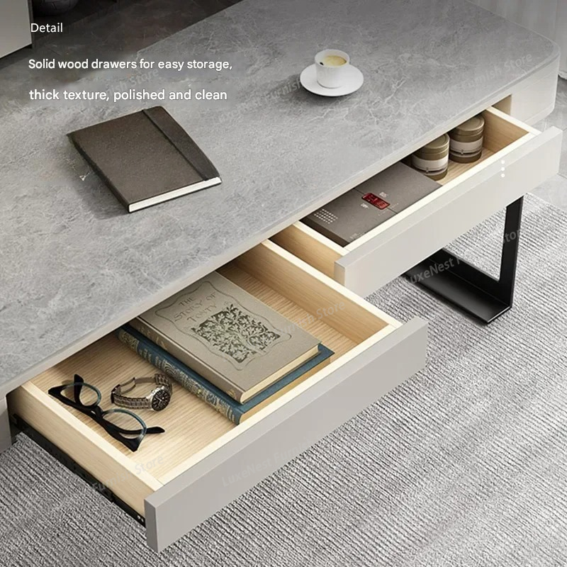 Women Storage Wood Office Desk - Home Office Trabajo avaliação e preço