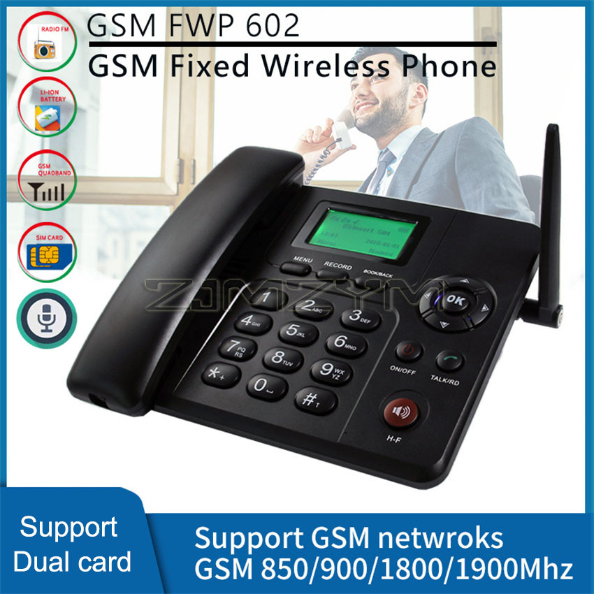 GSM Wireless Dual card Fixed p - Home Office Call Center avaliação e preço