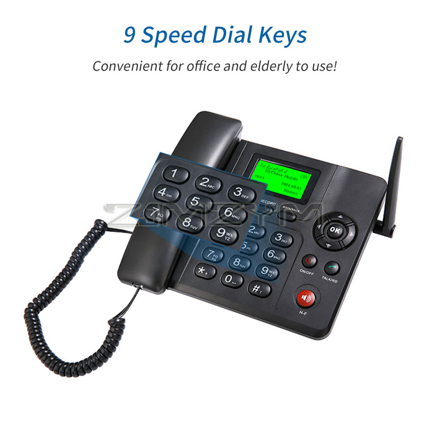 GSM Wireless Dual card Fixed p - Home Office Call Center avaliação e preço