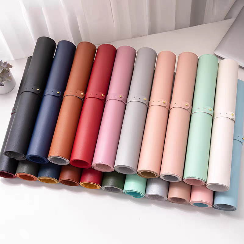Soft, Foldable Table Mat – Wat - Desk Mat Leather avaliação e preço