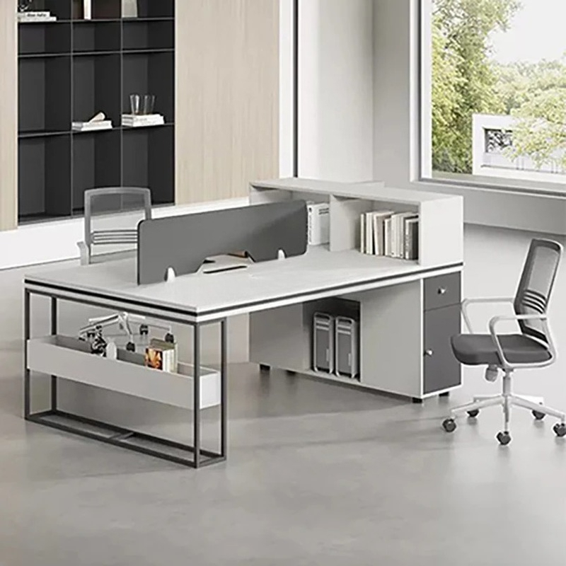 Office Staff Work Desk And Cha - Home Office Work Table avaliação e preço
