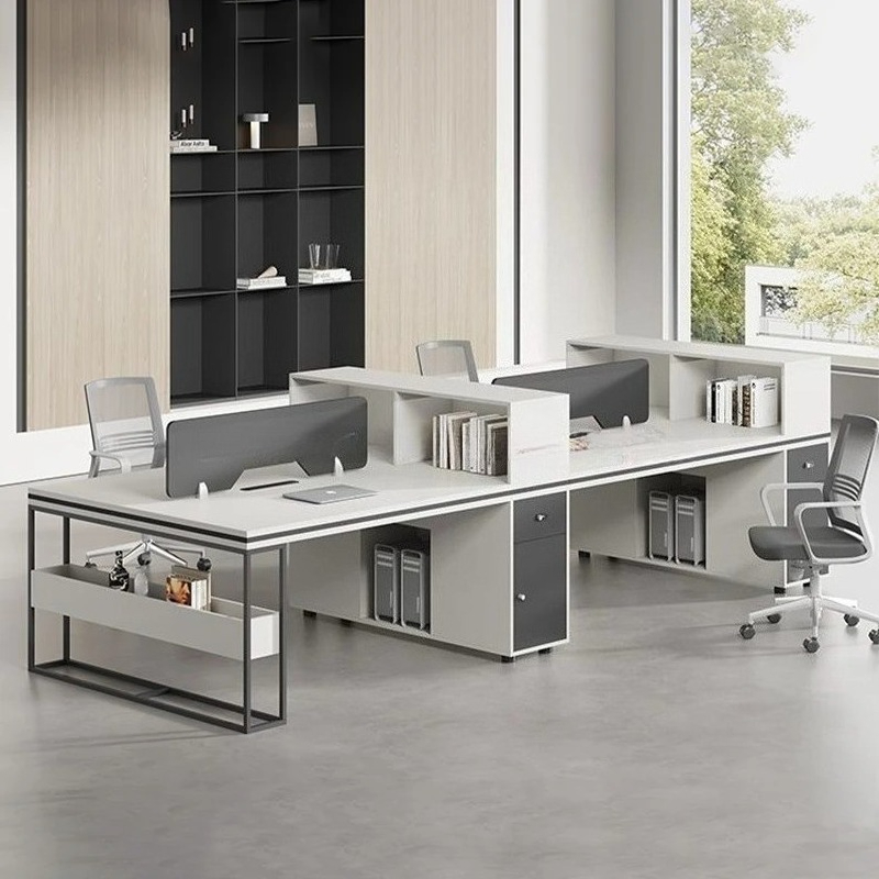 Office Staff Work Desk And Cha - Home Office Work Table avaliação e preço