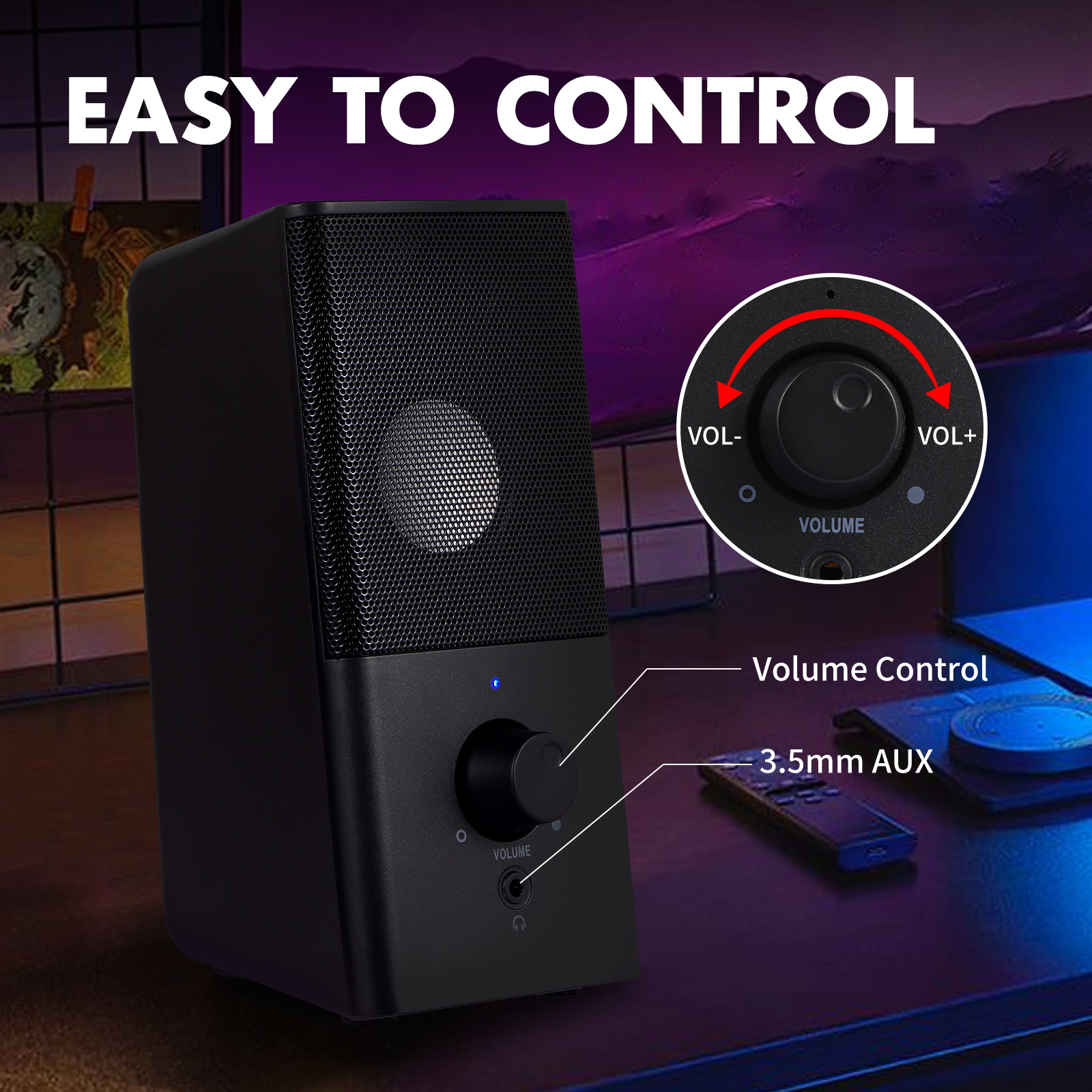 Multimedia Computer Speaker De - Home Office Call Center avaliação e preço