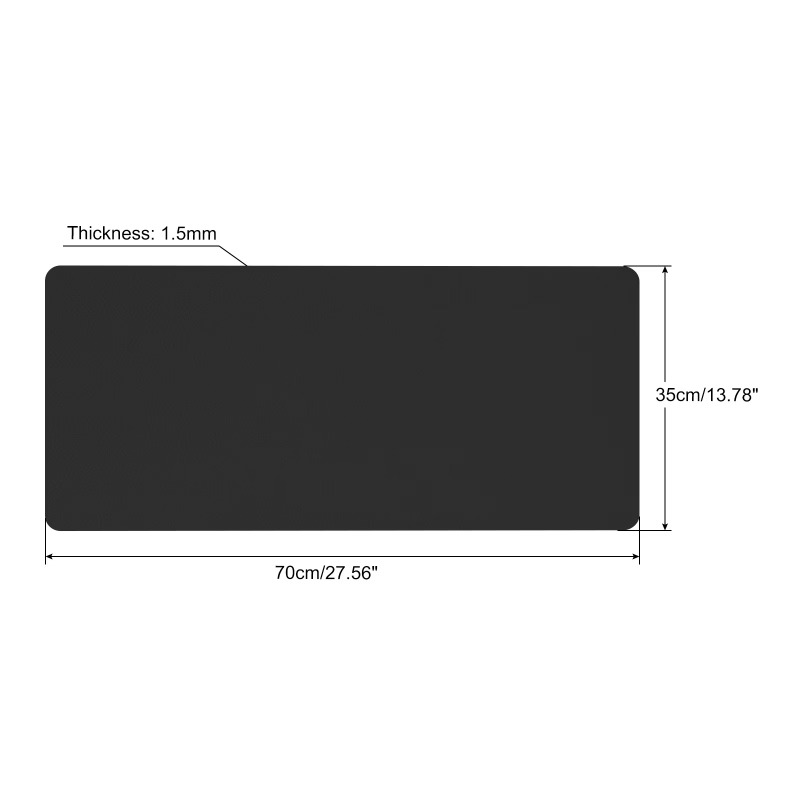 PU Leather Waterproof Writing  - Desk Mat Leather avaliação e preço